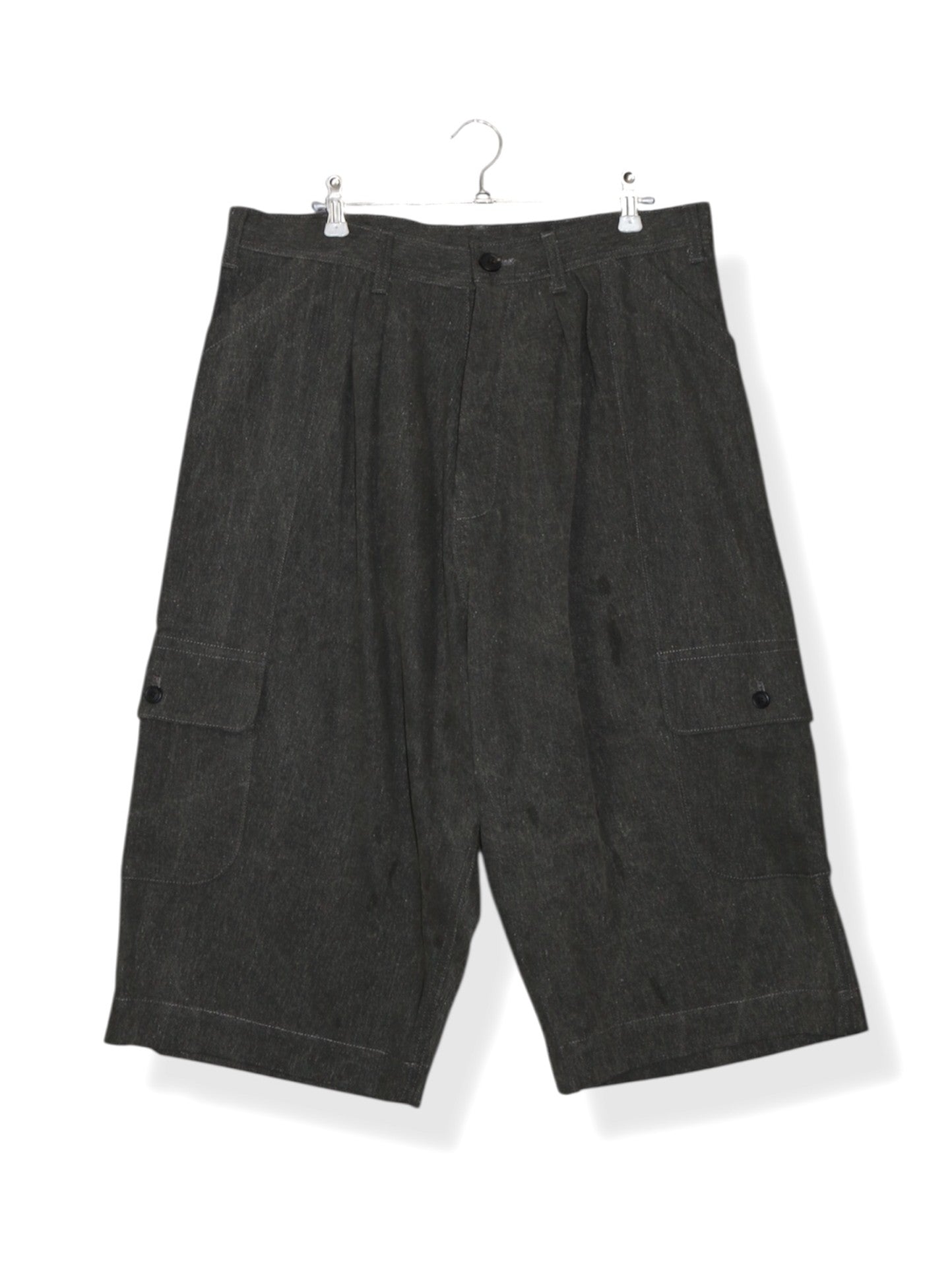 CARGO SHORT PANTS【O21TR6】OFF BLACK