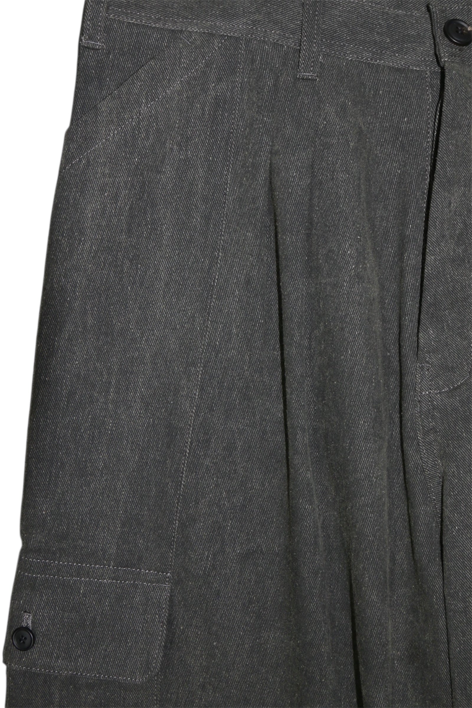 CARGO SHORT PANTS【O21TR6】OFF BLACK