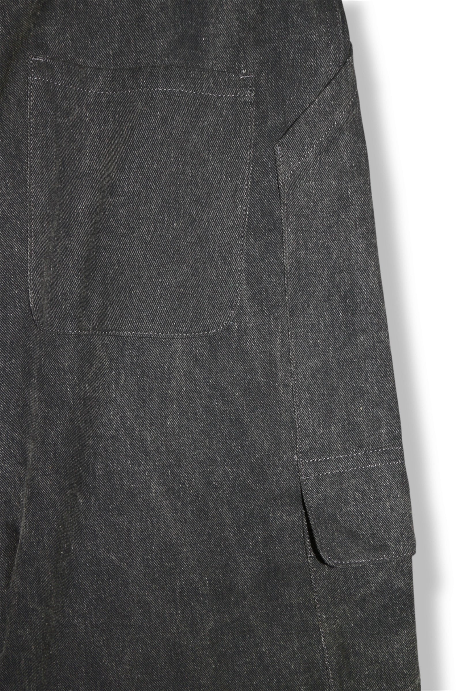CARGO SHORT PANTS【O21TR6】OFF BLACK