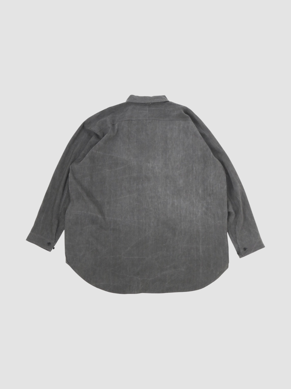 WIDE EASY SHIRT【O20SRT1】OFF BLACK