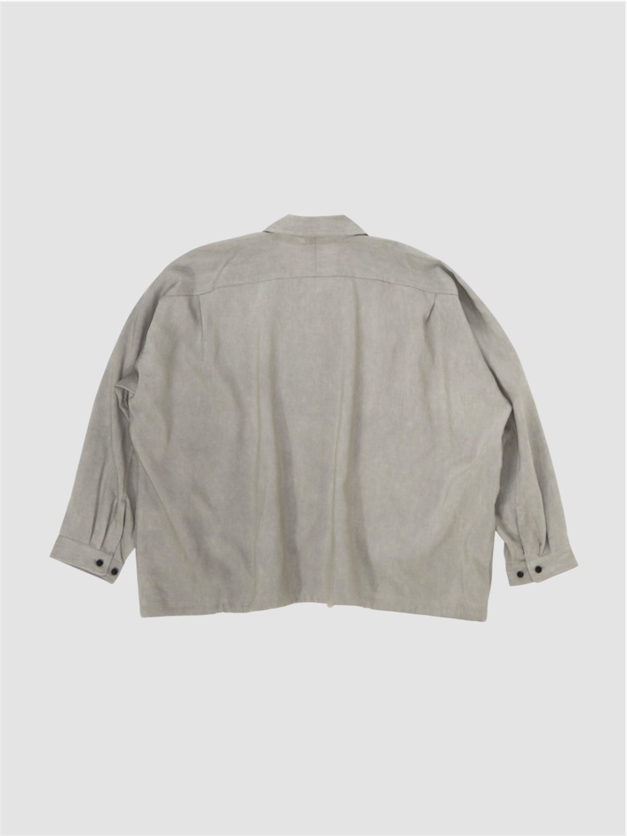BALLOON SHIRT【O20SRT3】SUMI GREY