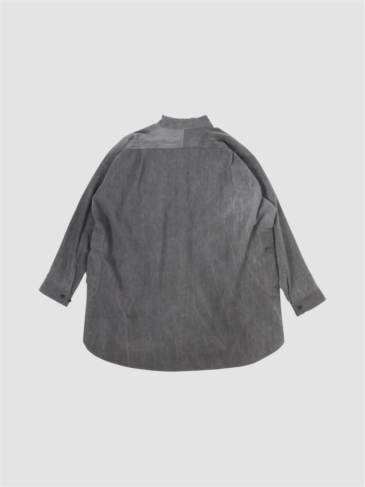 GRANDAD SHIRT【O20SRT2】OFF BLACK