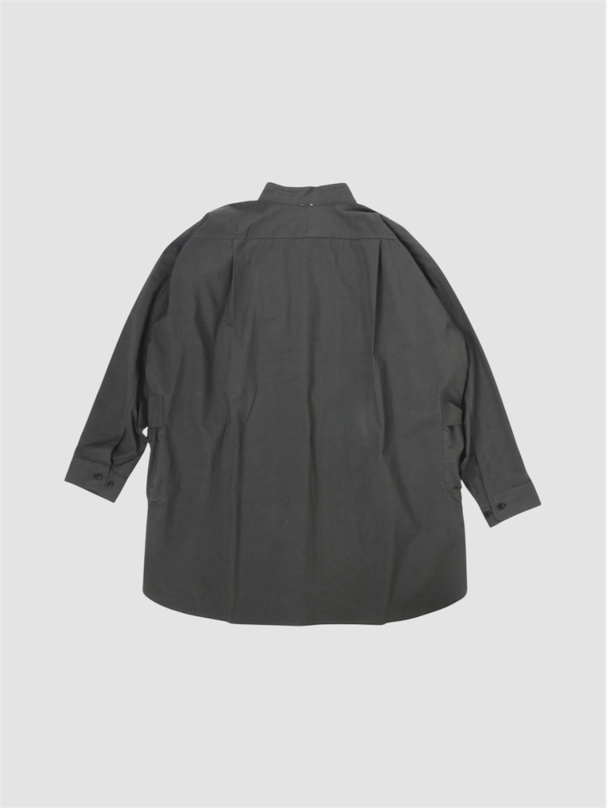 GRANDAD SHIRT【O20SRT2】DK GREY