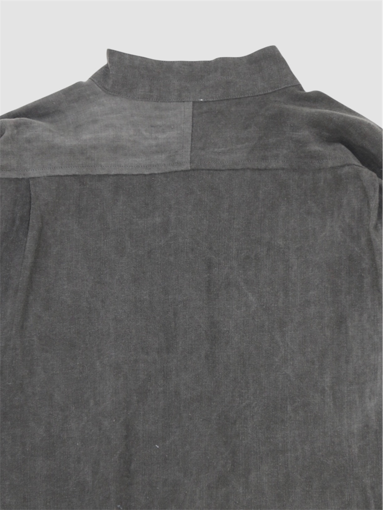 GRANDAD SHIRT【O20SRT2】OFF BLACK