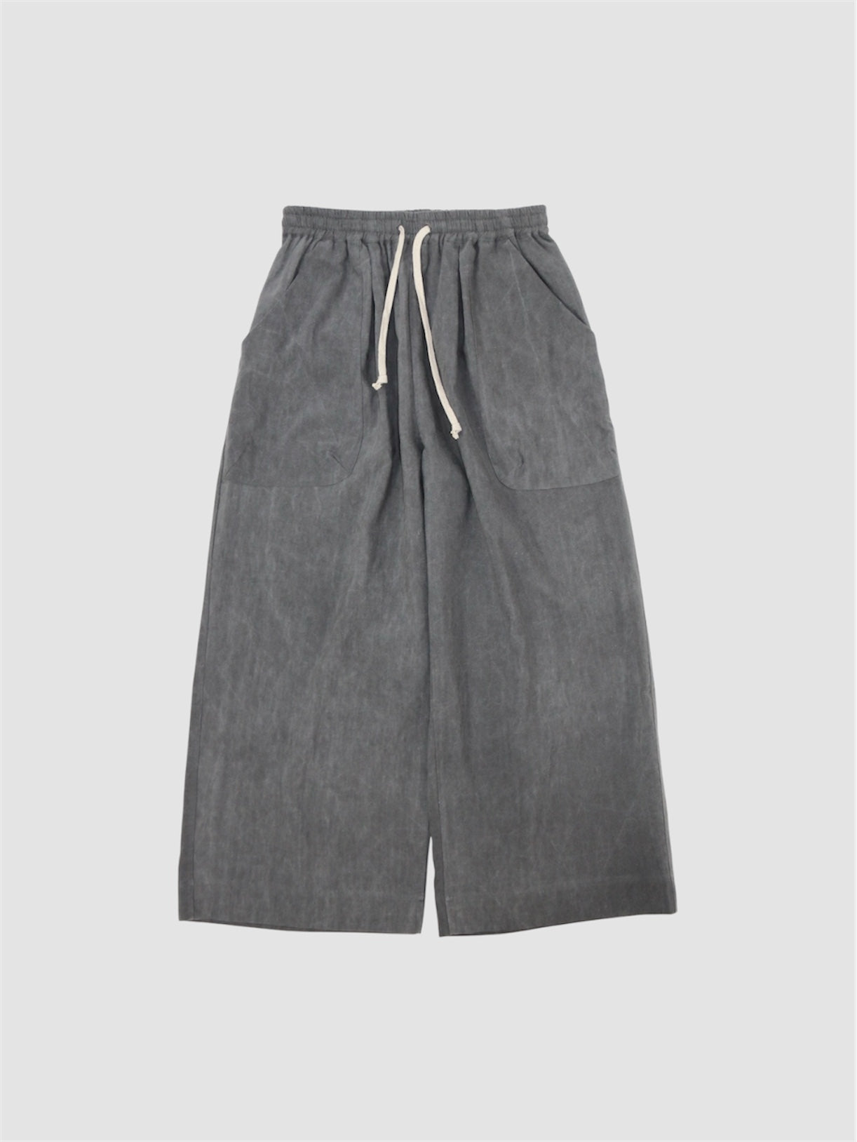 WIDE EASY PANTS【O20TR1】OFF BLACK