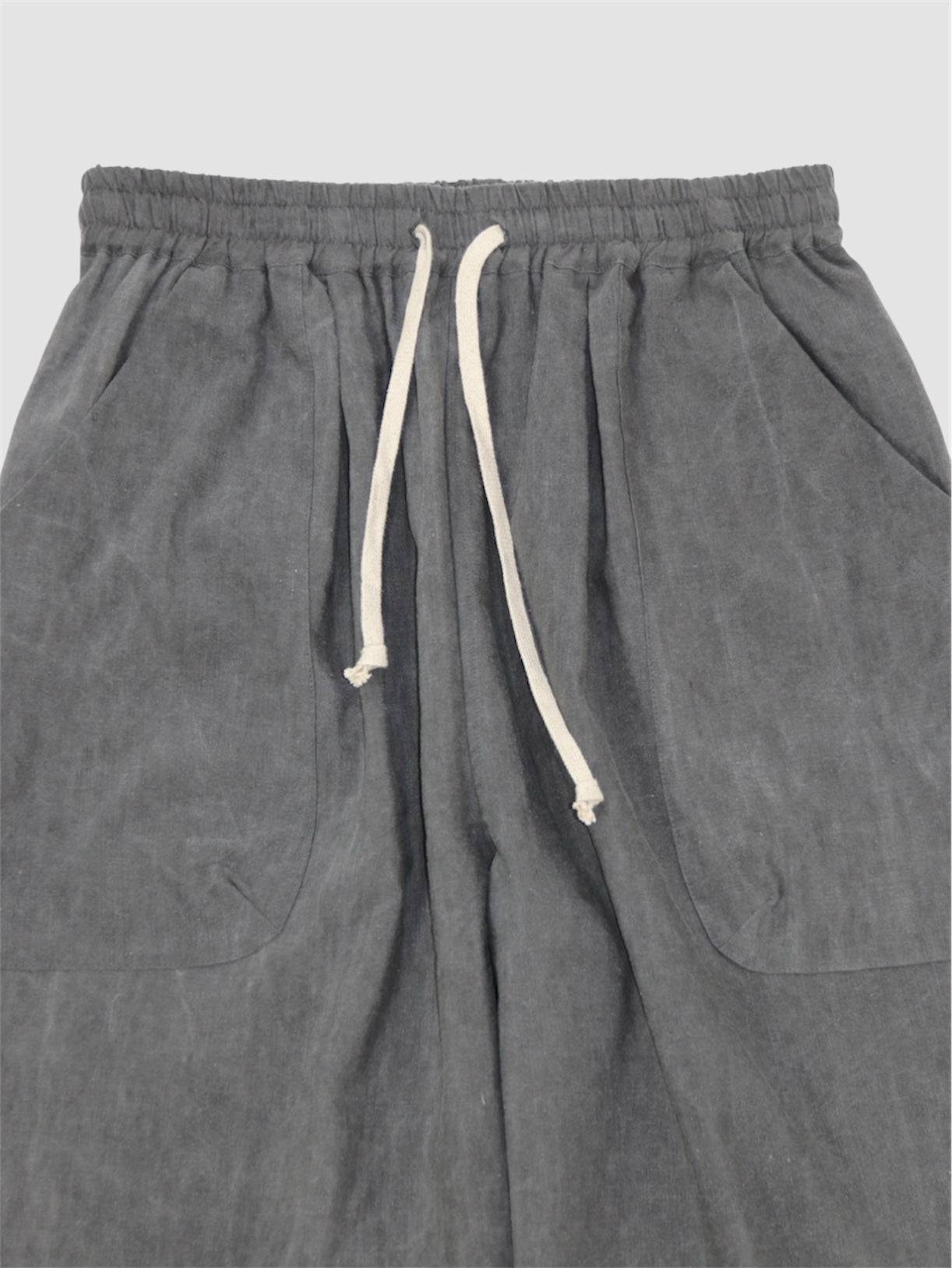 WIDE EASY PANTS【O20TR1】OFF BLACK