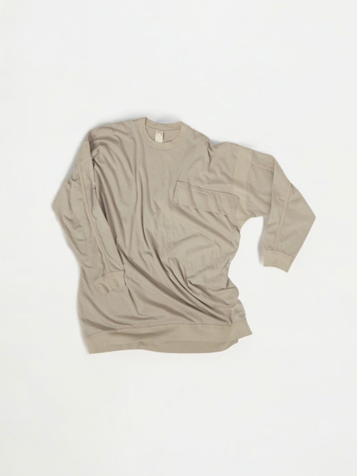 BIG POCKET TEE【O20TS2】ASH SAND