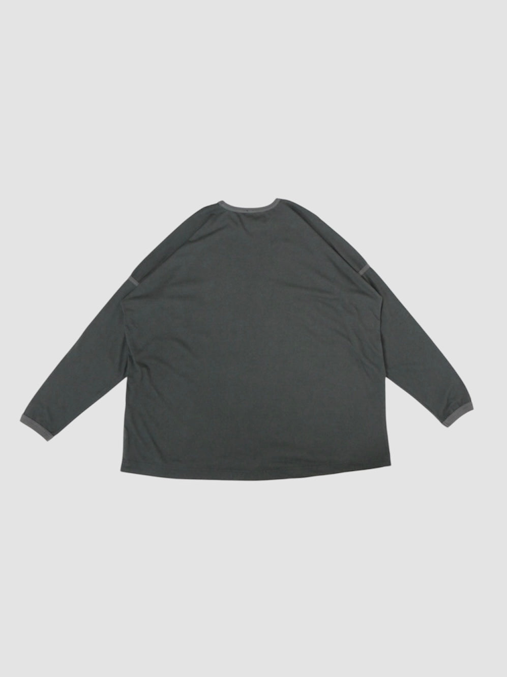 LONG SLEEVE BALLOON TEE【O20TS1】OFF BLACK