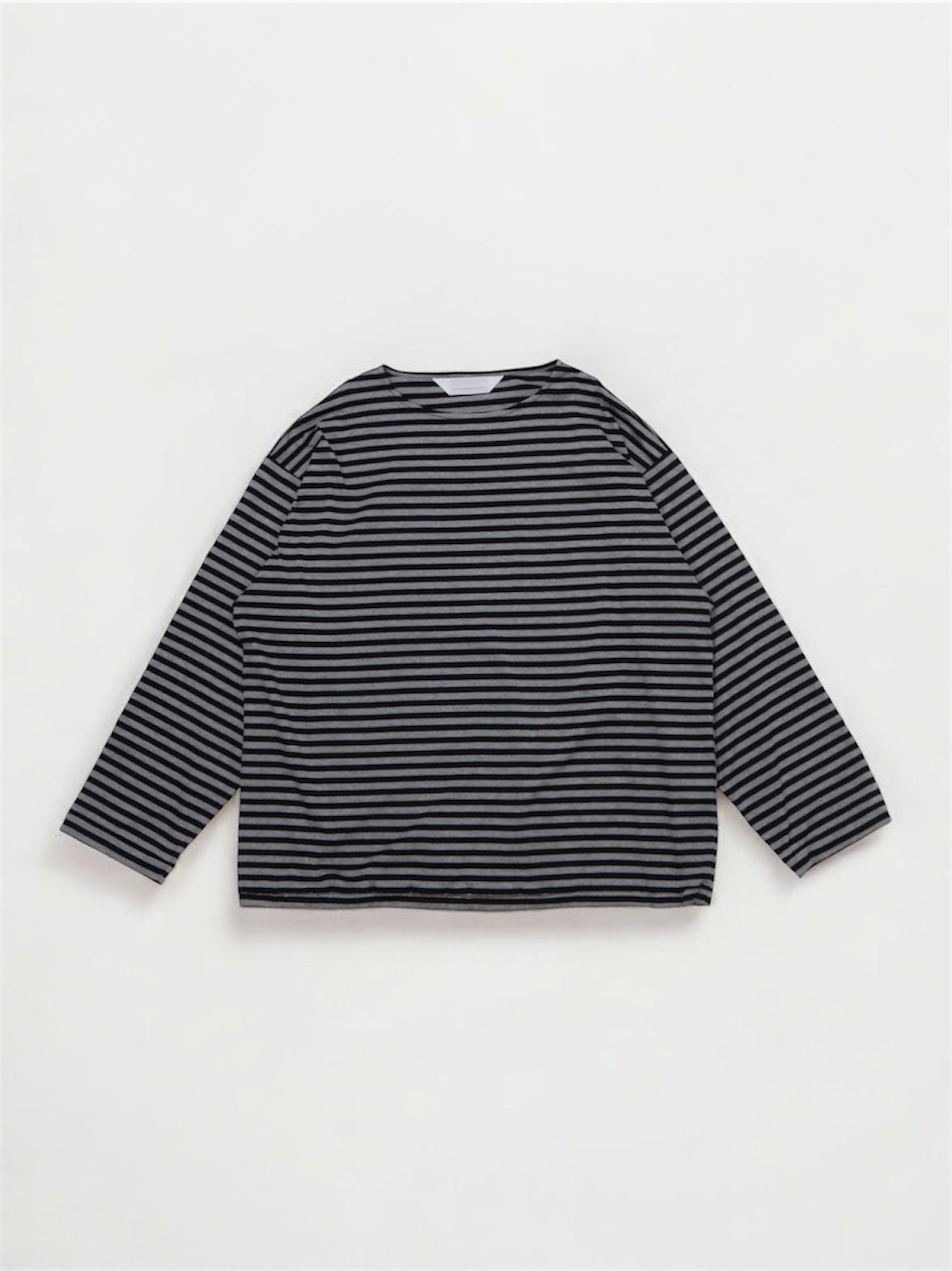 BALLOON BASUQUE TOP【A-106】BLACK/GREY