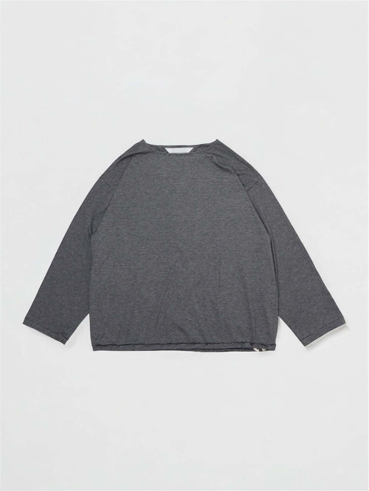 BALLOON BASUQUE TOP【A-106】BLACK/GREY narrow