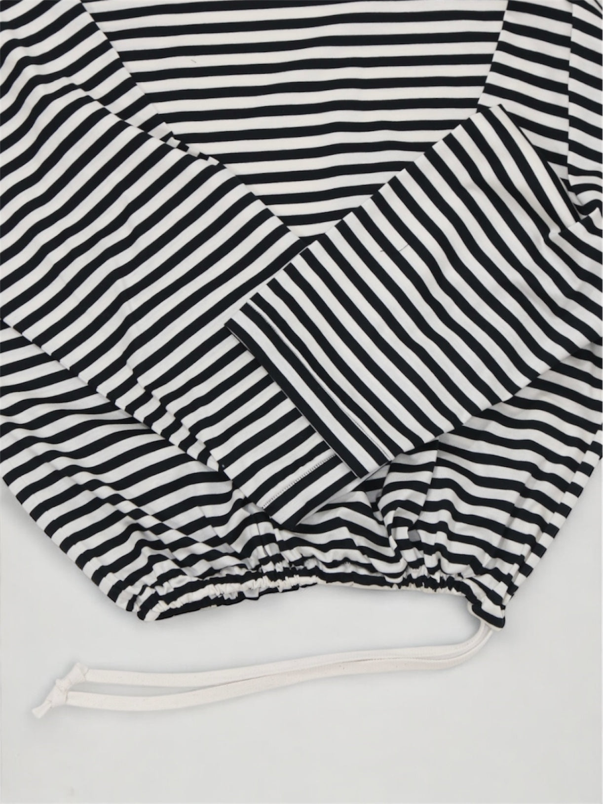 BALLOON BASUQUE TOP【A-106】ECRU/BLACK