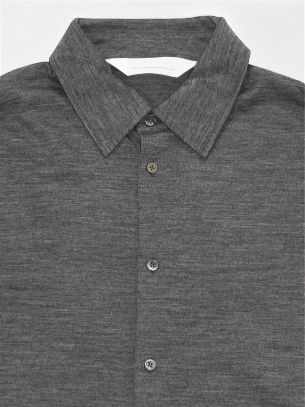 MERINO SHIRTS【A-109】MID GREY