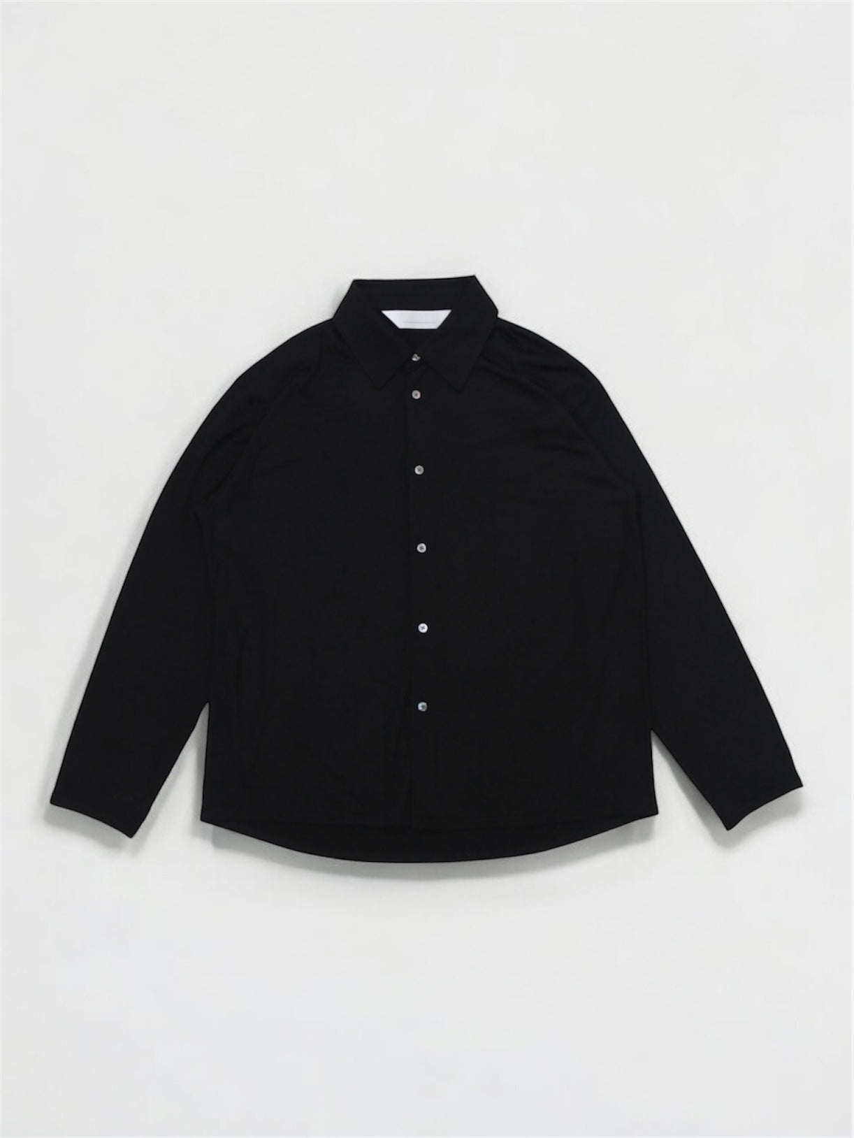 MERINO SHIRTS【A-109】BLACK