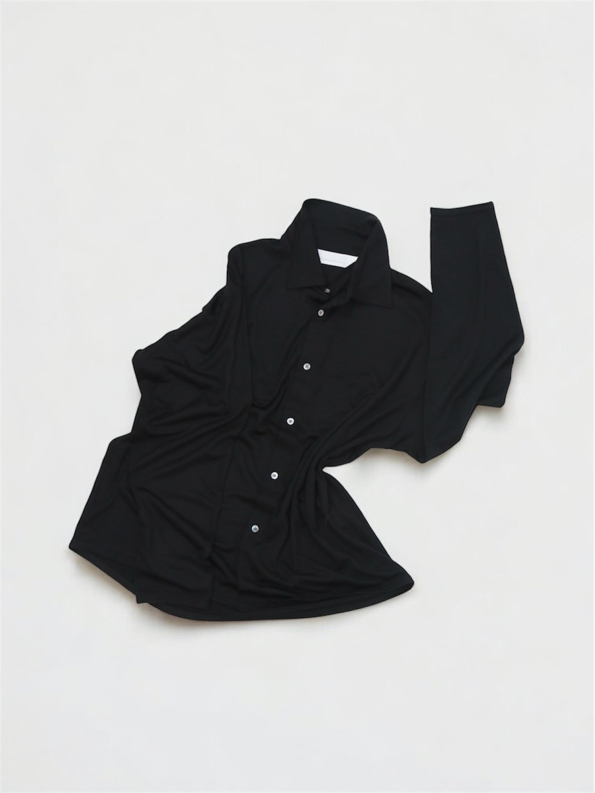 MERINO SHIRTS【A-109】BLACK