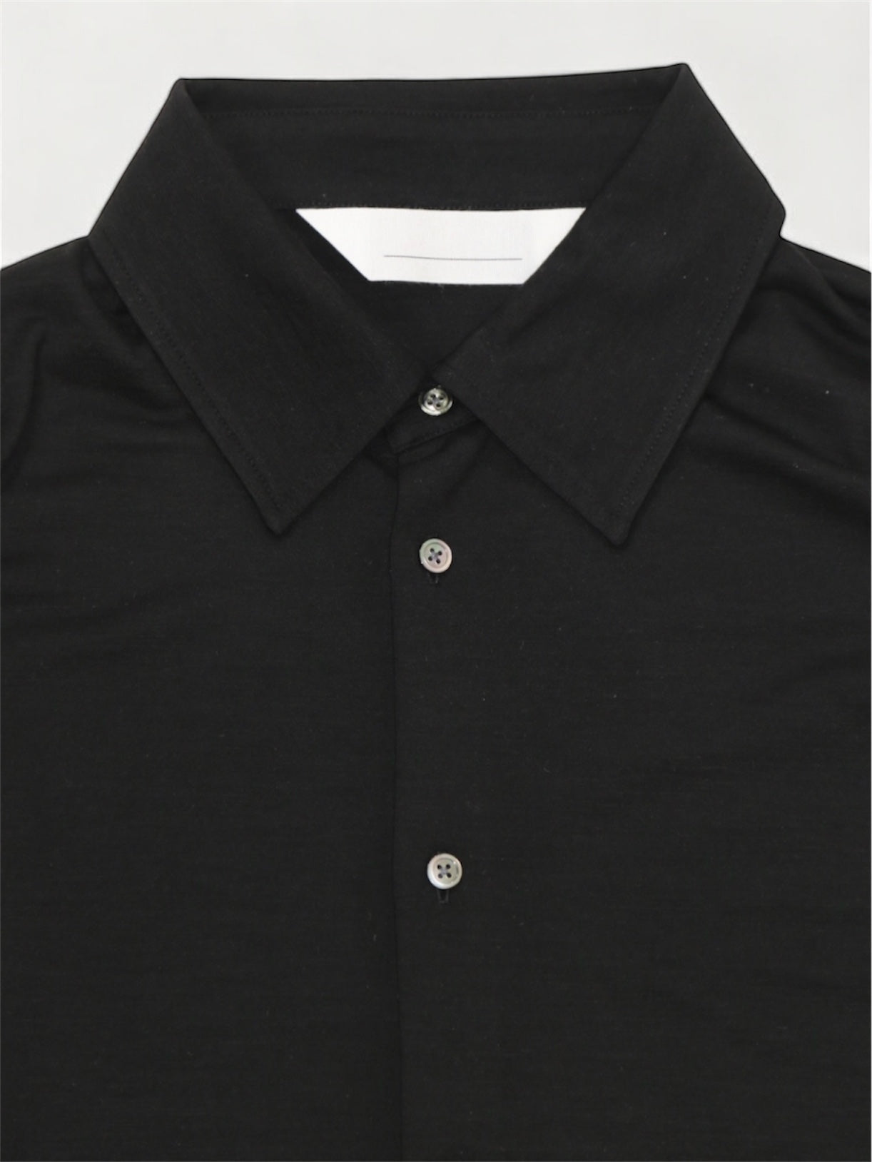 MERINO SHIRTS【A-109】BLACK