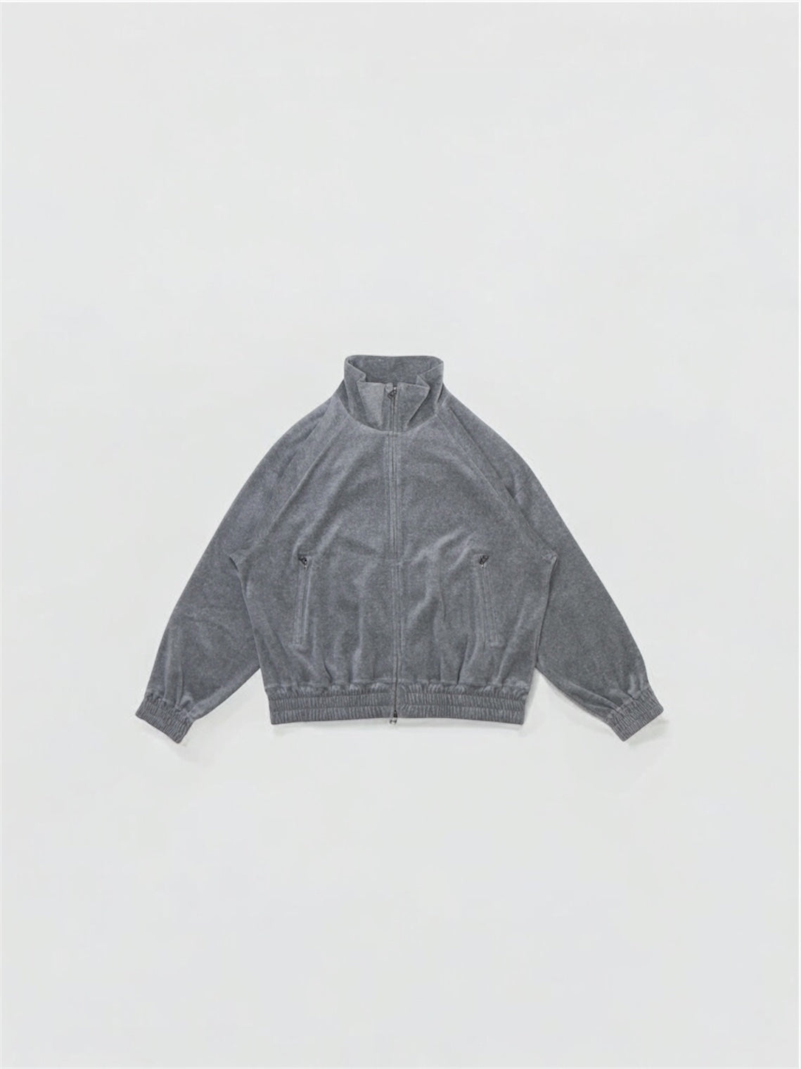 VELOUR JACKET【A-113】HEATHER