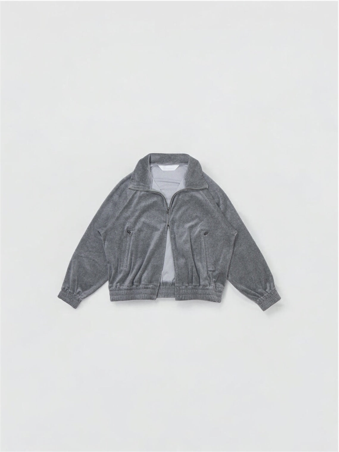 VELOUR JACKET【A-113】HEATHER