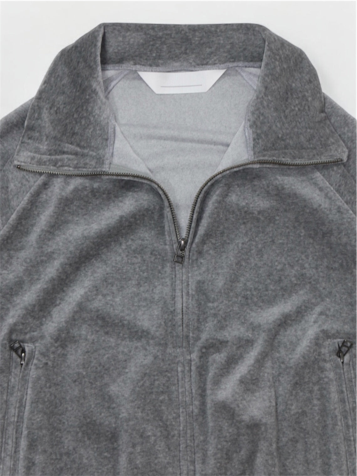 VELOUR JACKET【A-113】HEATHER