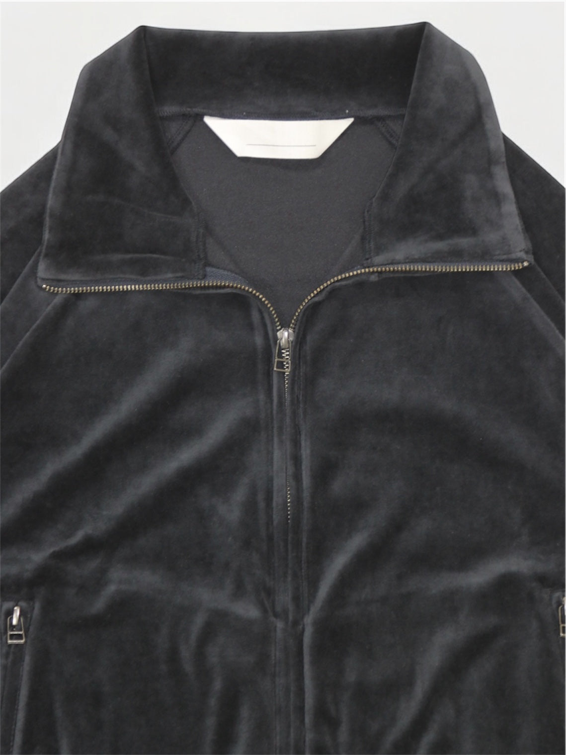 VELOUR JACKET【A-113】STEEL NAVY