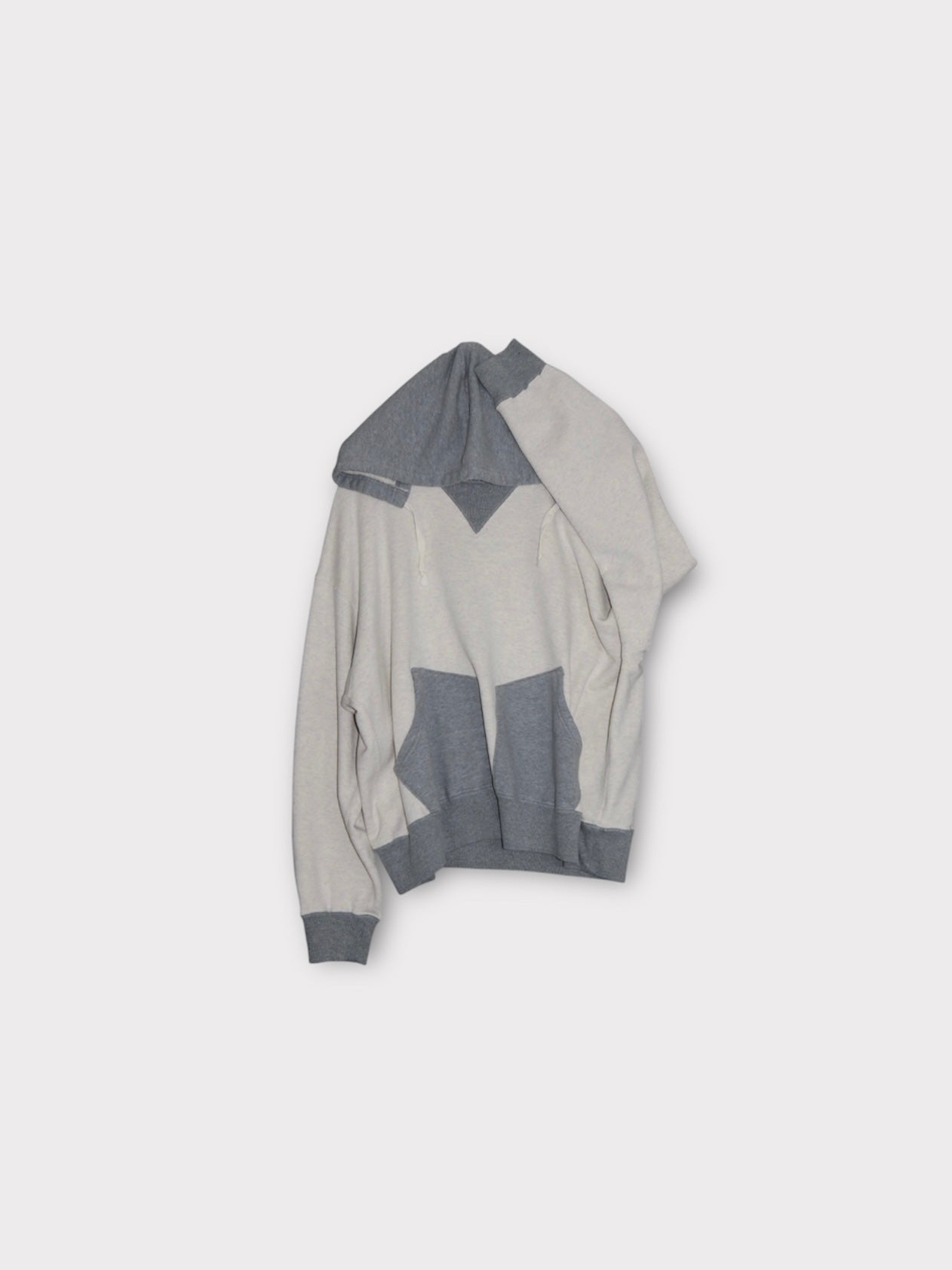 AFTER HOODED SWEAT【A114】OATMEAL/HEATHER