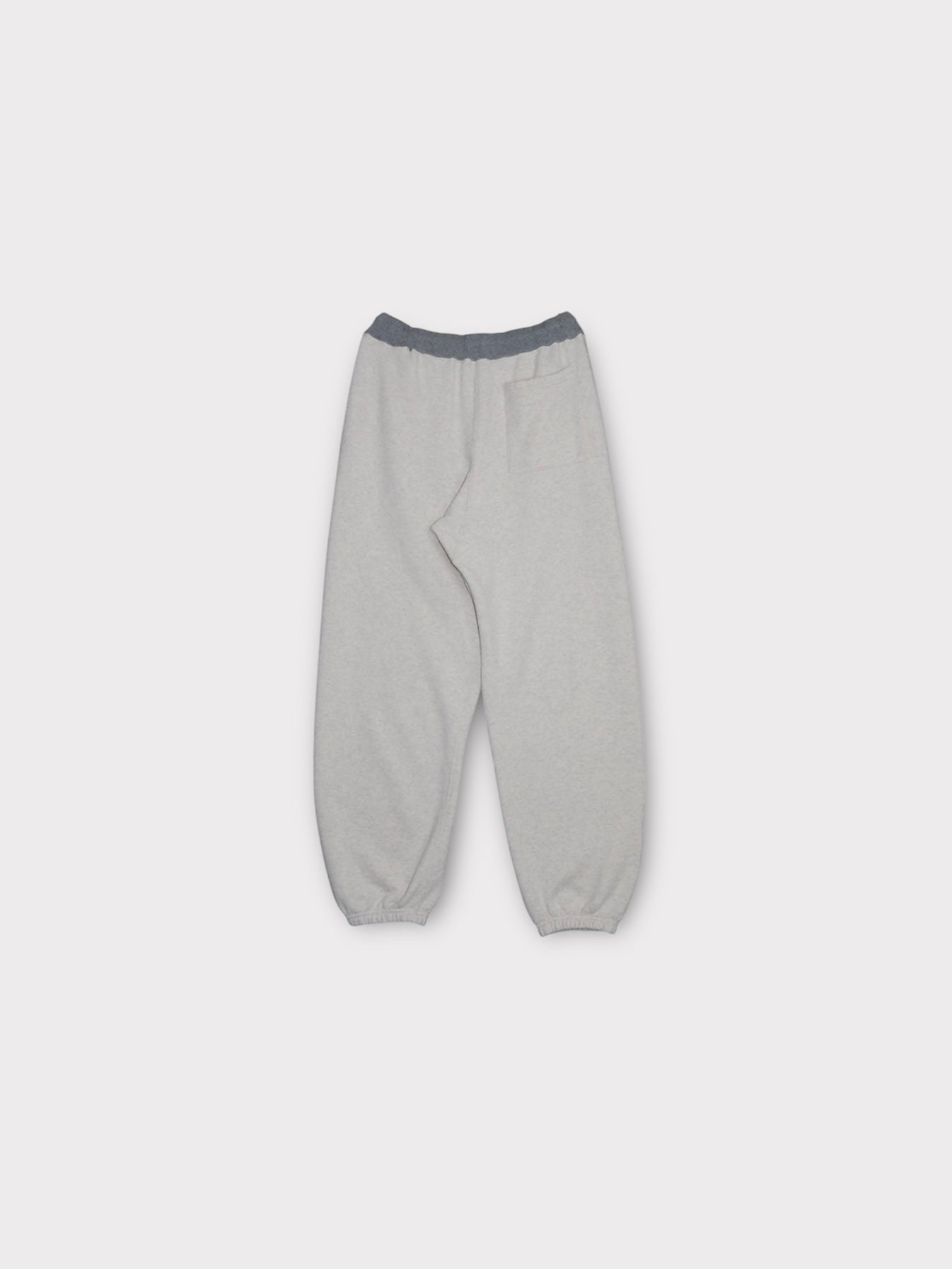 SIDESEAMLESS SWEAT PANTS【A-116】OATMEAL/HEATHER