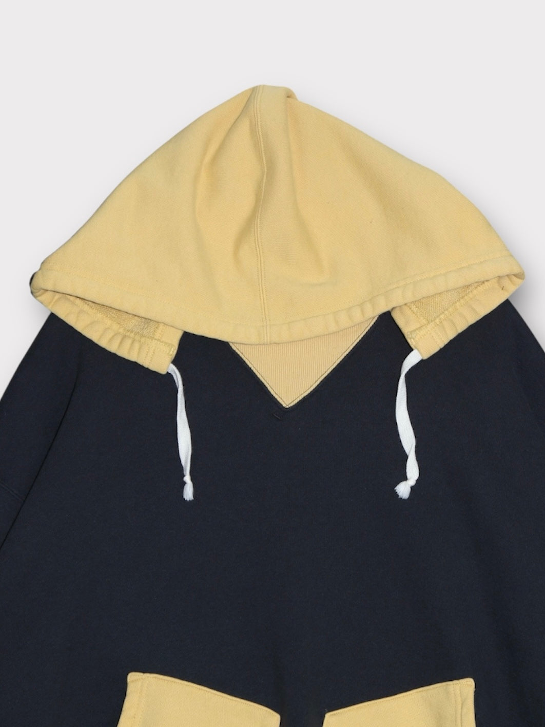 AFTER HOODED SWEAT【A114】OFF BLACK/AGING GOLD
