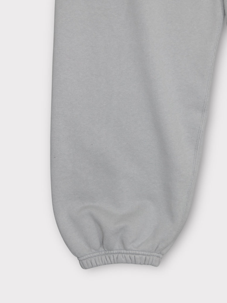 SIDESEAMLESS SWEAT PANTS【A-116】DUSTY BLUE/EGGPLANT