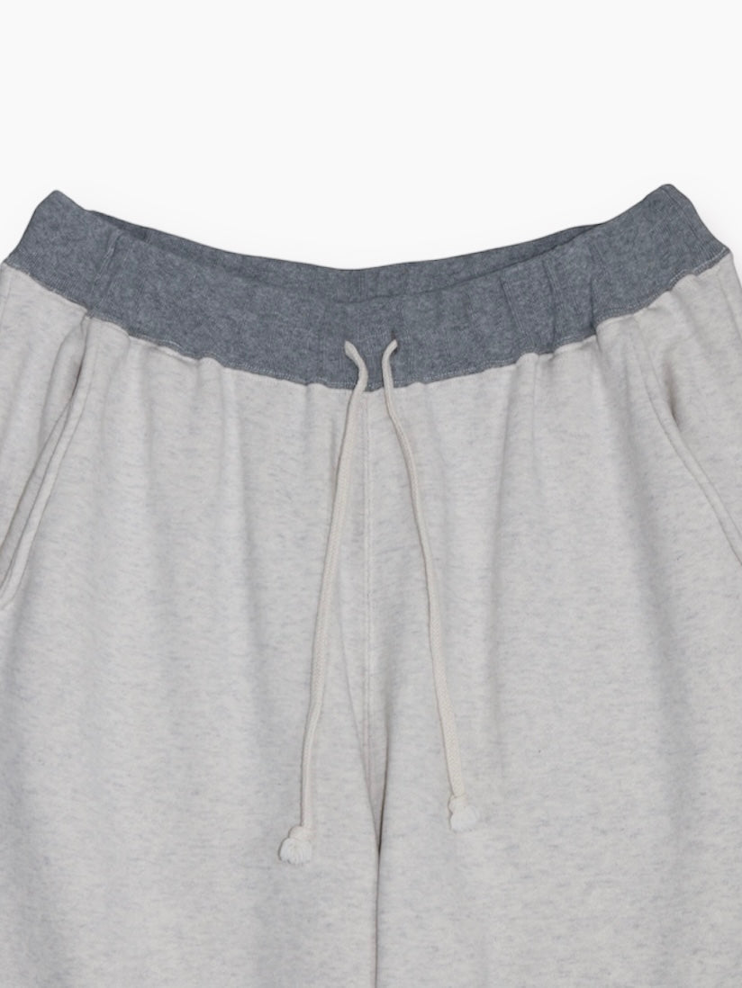 SIDESEAMLESS SWEAT PANTS【A-116】OATMEAL/HEATHER