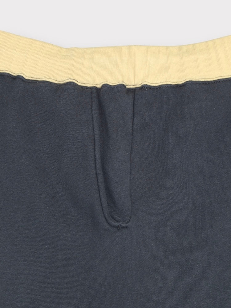 SIDESEAMLESS SWEAT PANTS【A-116】OFF BLACK/AGING GOLD