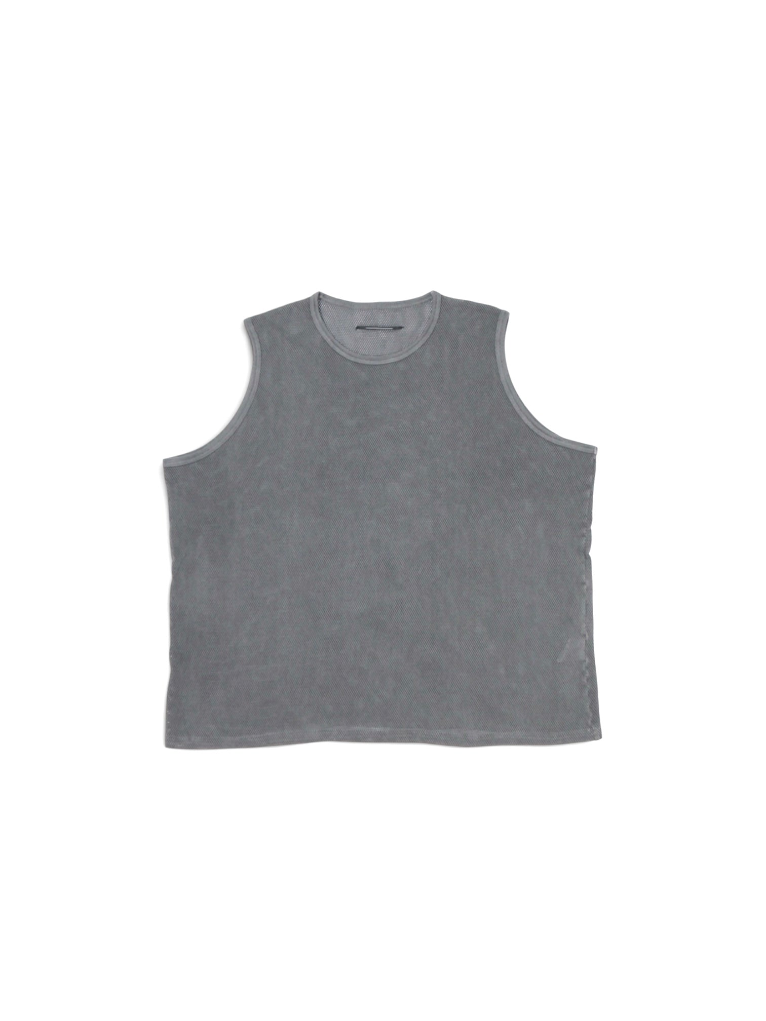 MESH SLEEVELESS【A100】FADE BLACK
