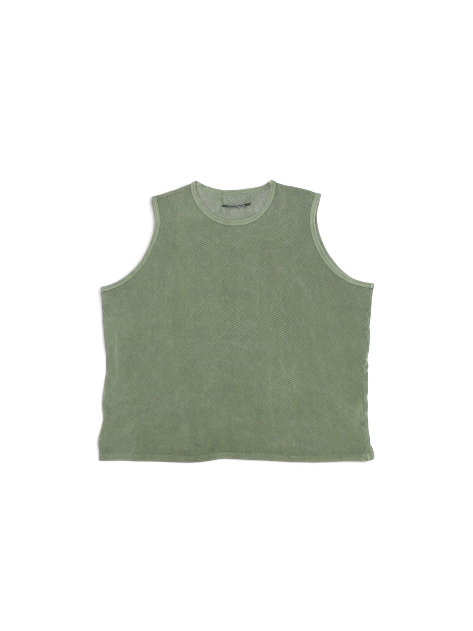 MESH SLEEVELESS【A100】OLIVE DRAB