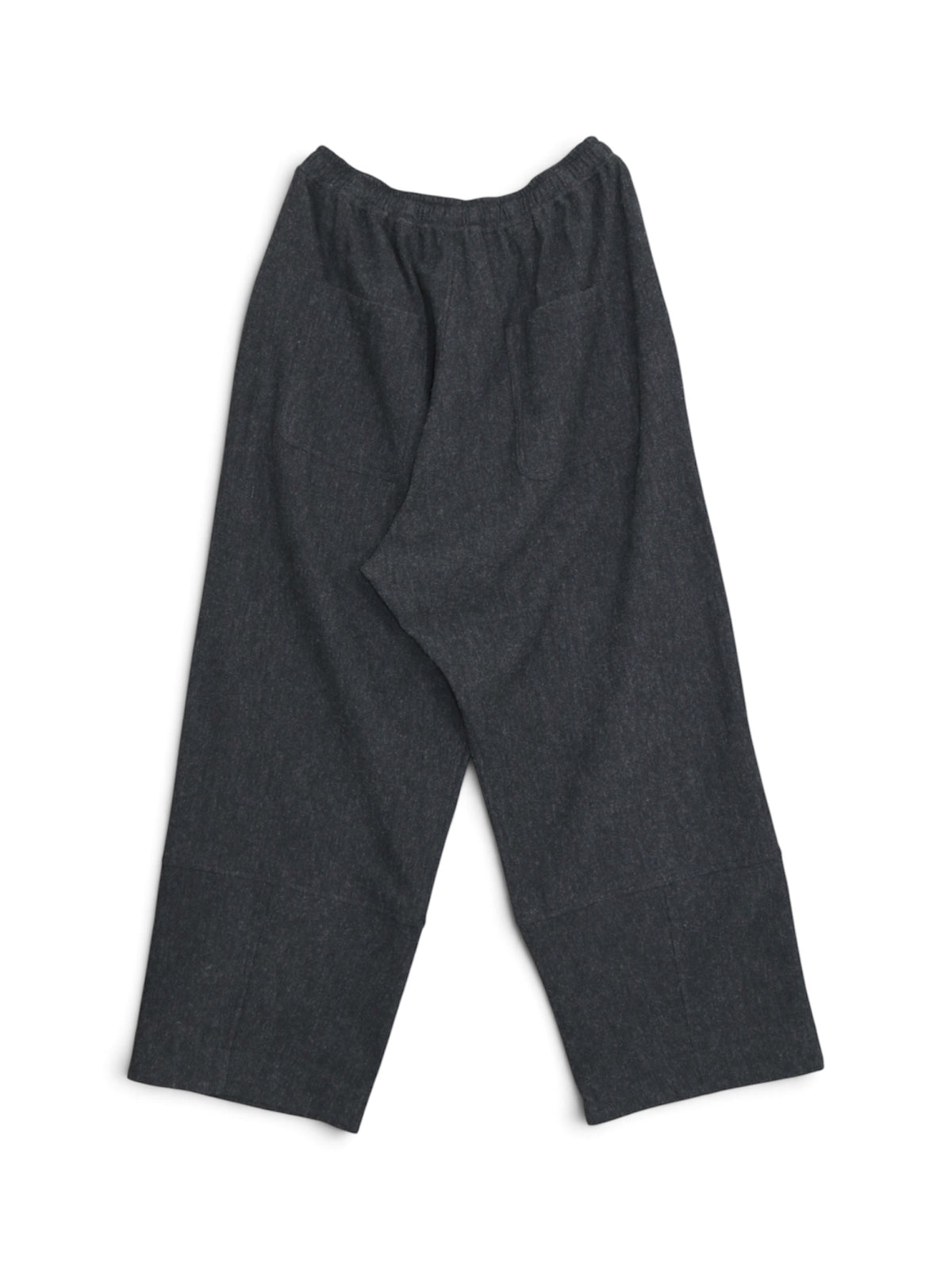 PLAIN TROUSERS【O22TR3】ANTHRACITE