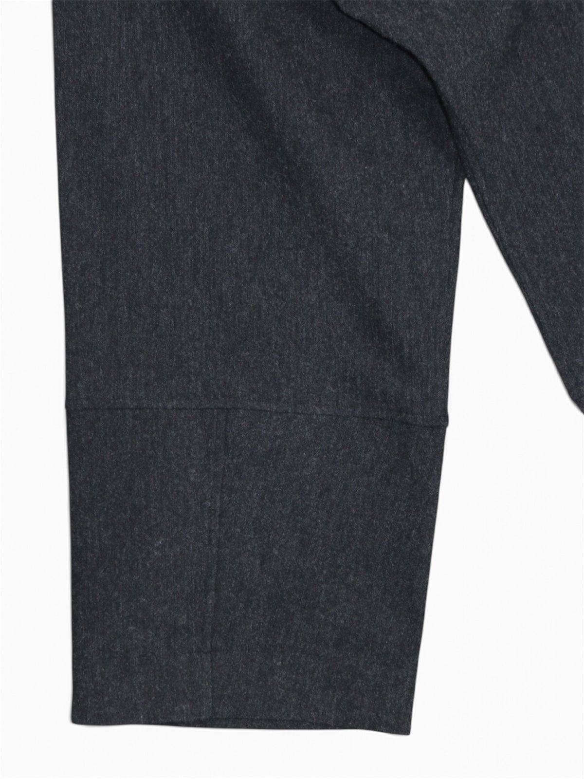 PLAIN TROUSERS【O22TR3】ANTHRACITE