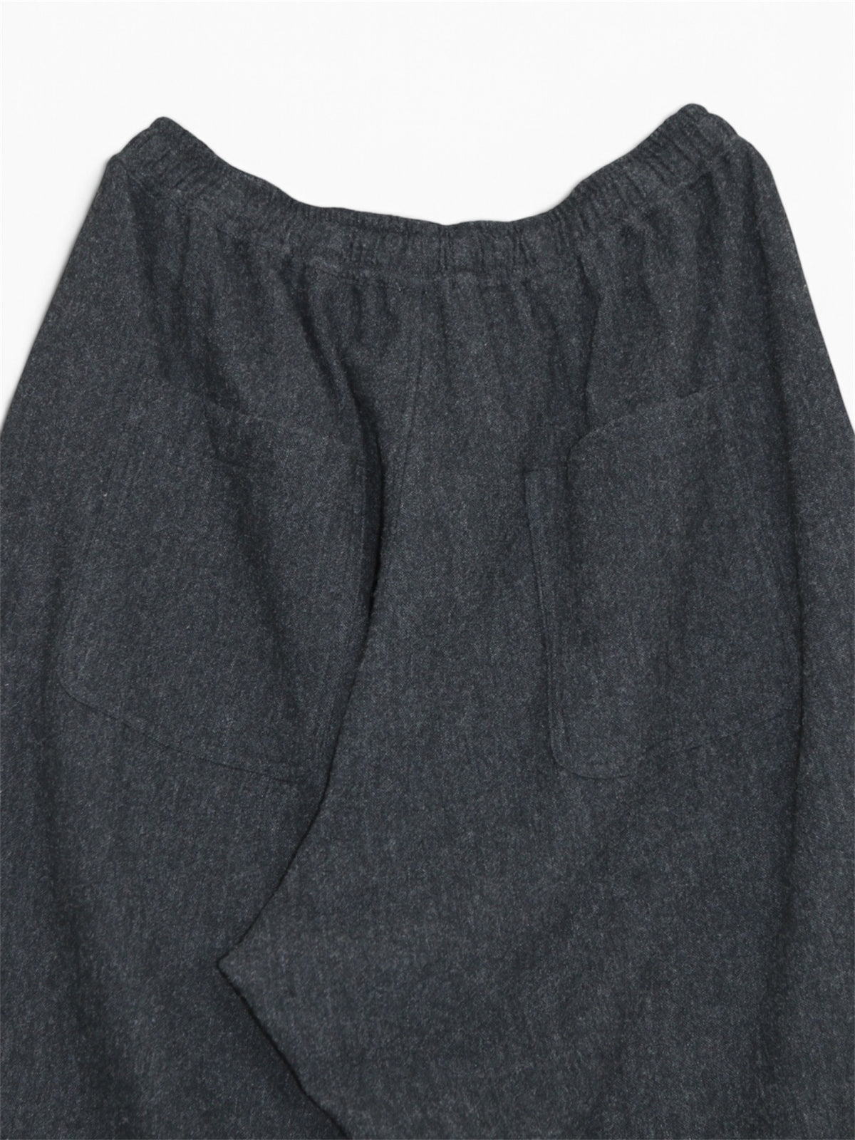 PLAIN TROUSERS【O22TR3】ANTHRACITE