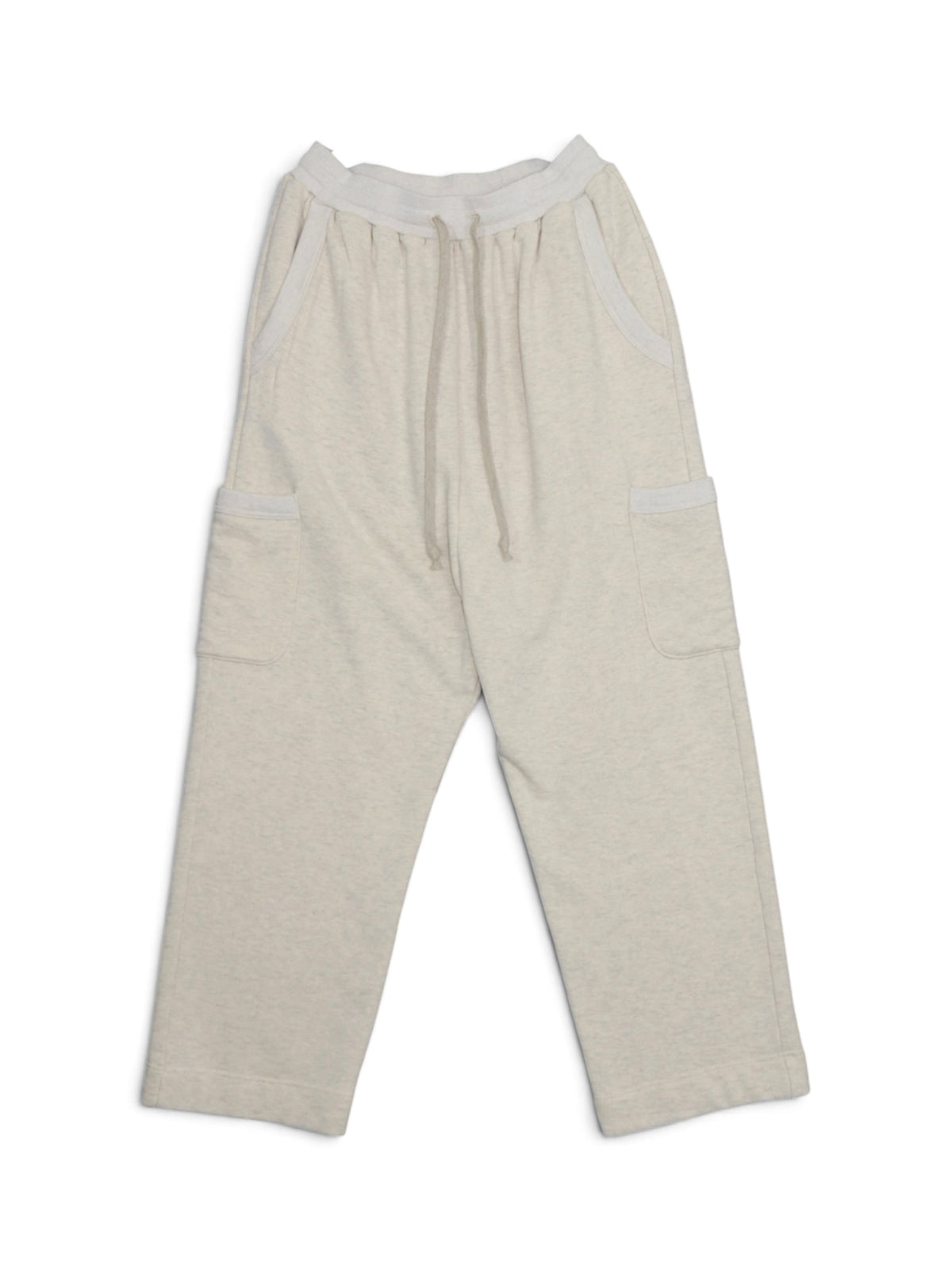 SIDE POCKET JOGGING PANTS【O22TS7】OATMEAL