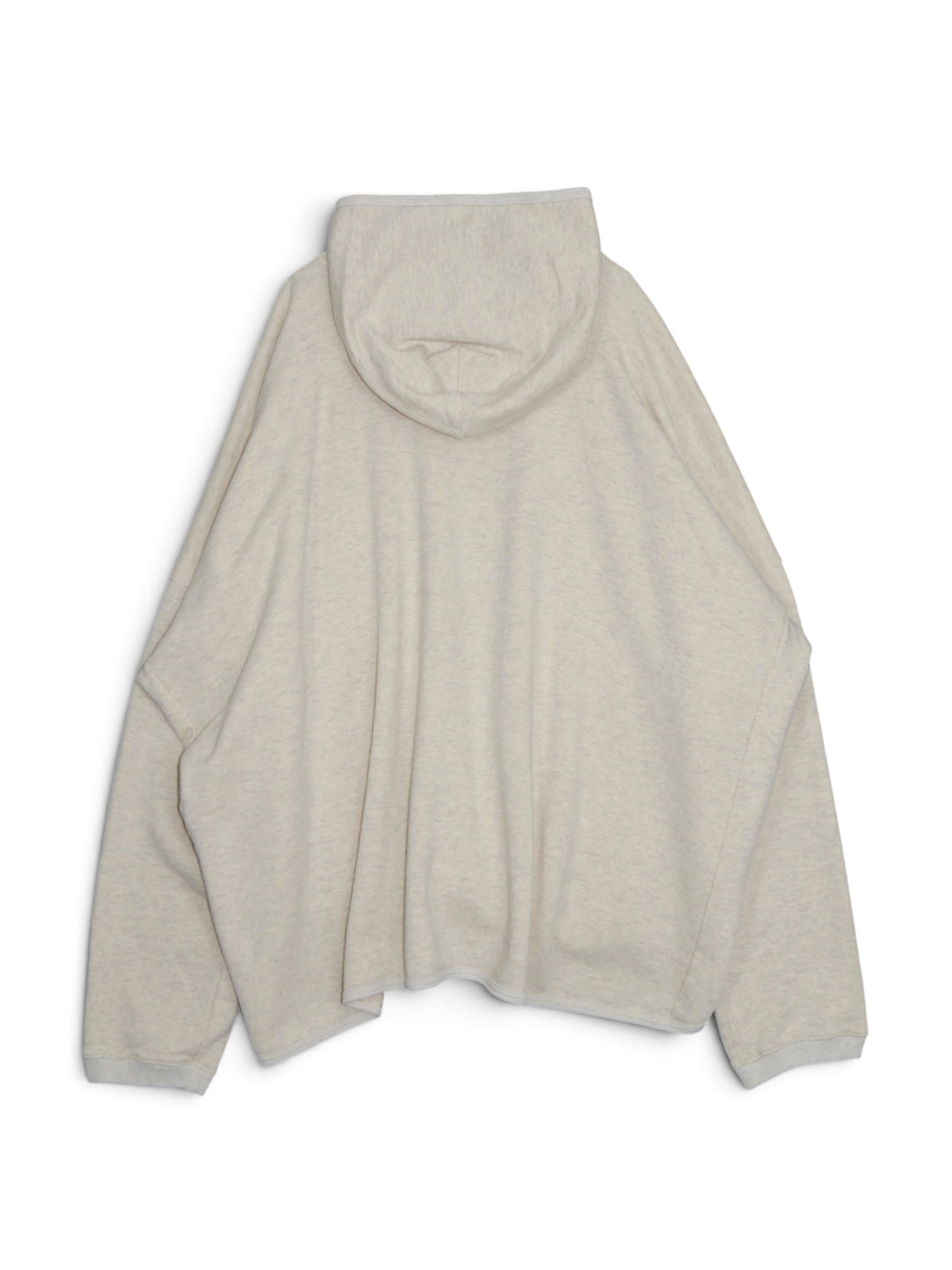 WIDE FIT HOODED SWEAT【O22TS6】OATMEAL