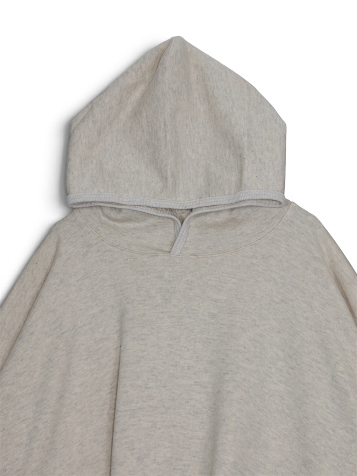 WIDE FIT HOODED SWEAT【O22TS6】OATMEAL
