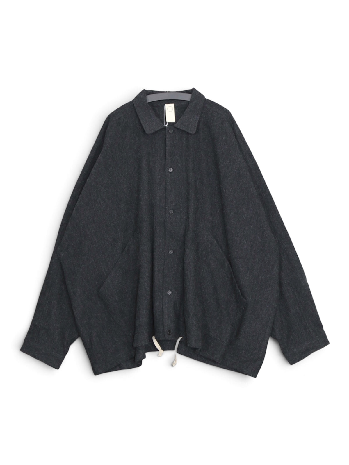 BALLOON SHIRT【O22SRT5】ANTHRACITE