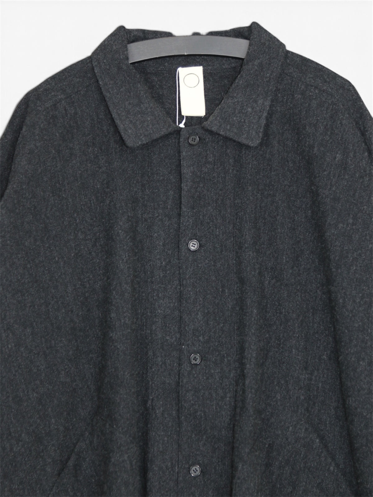 BALLOON SHIRT【O22SRT5】ANTHRACITE