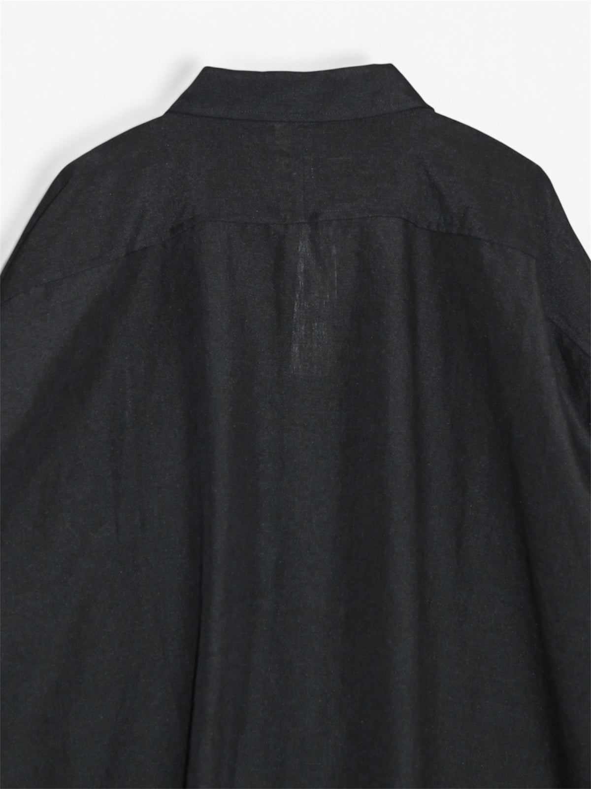 PLAIN LOOSE SHIRT【O22SRT2】BLACK