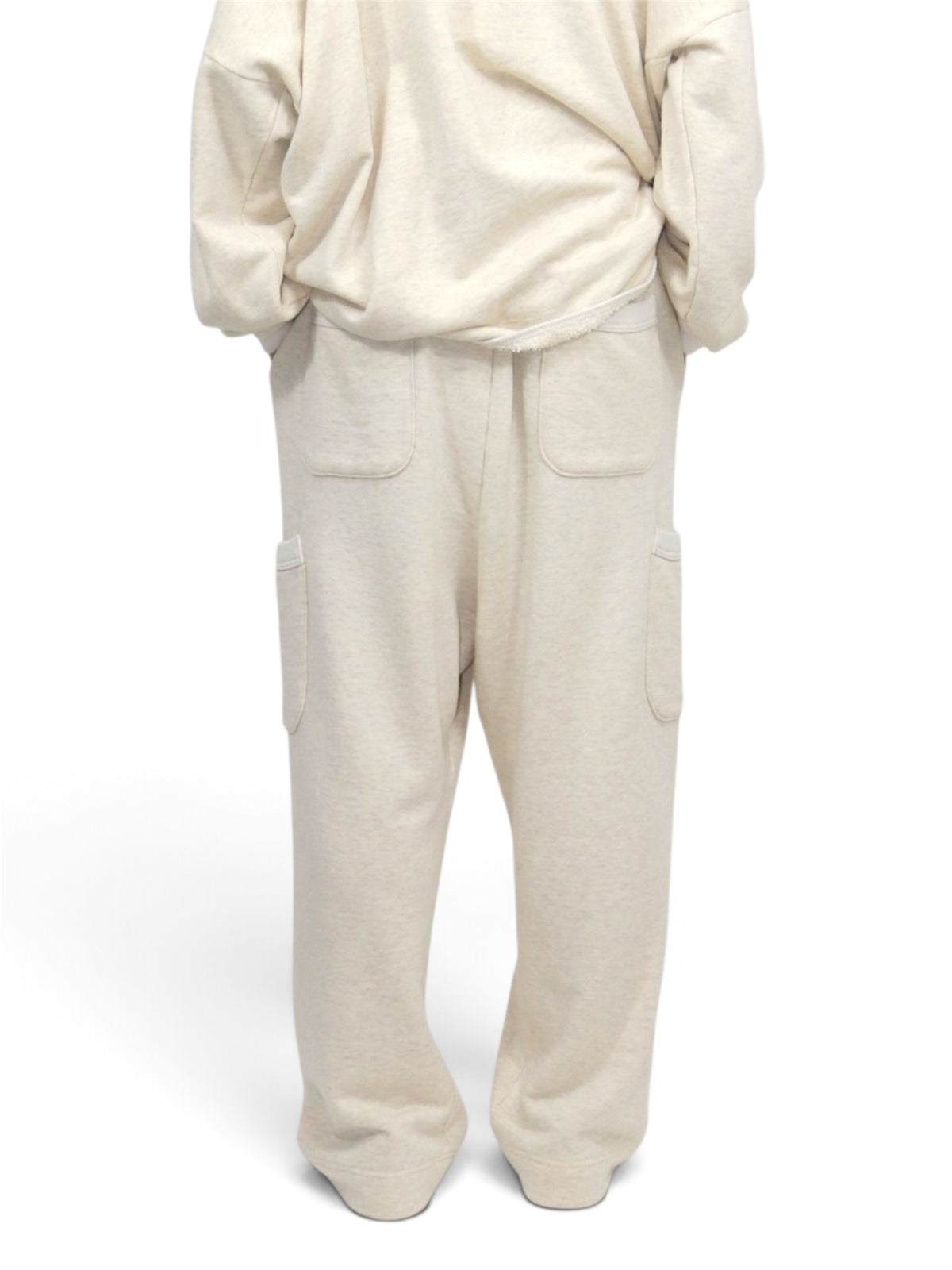 SIDE POCKET JOGGING PANTS【O22TS7】OATMEAL