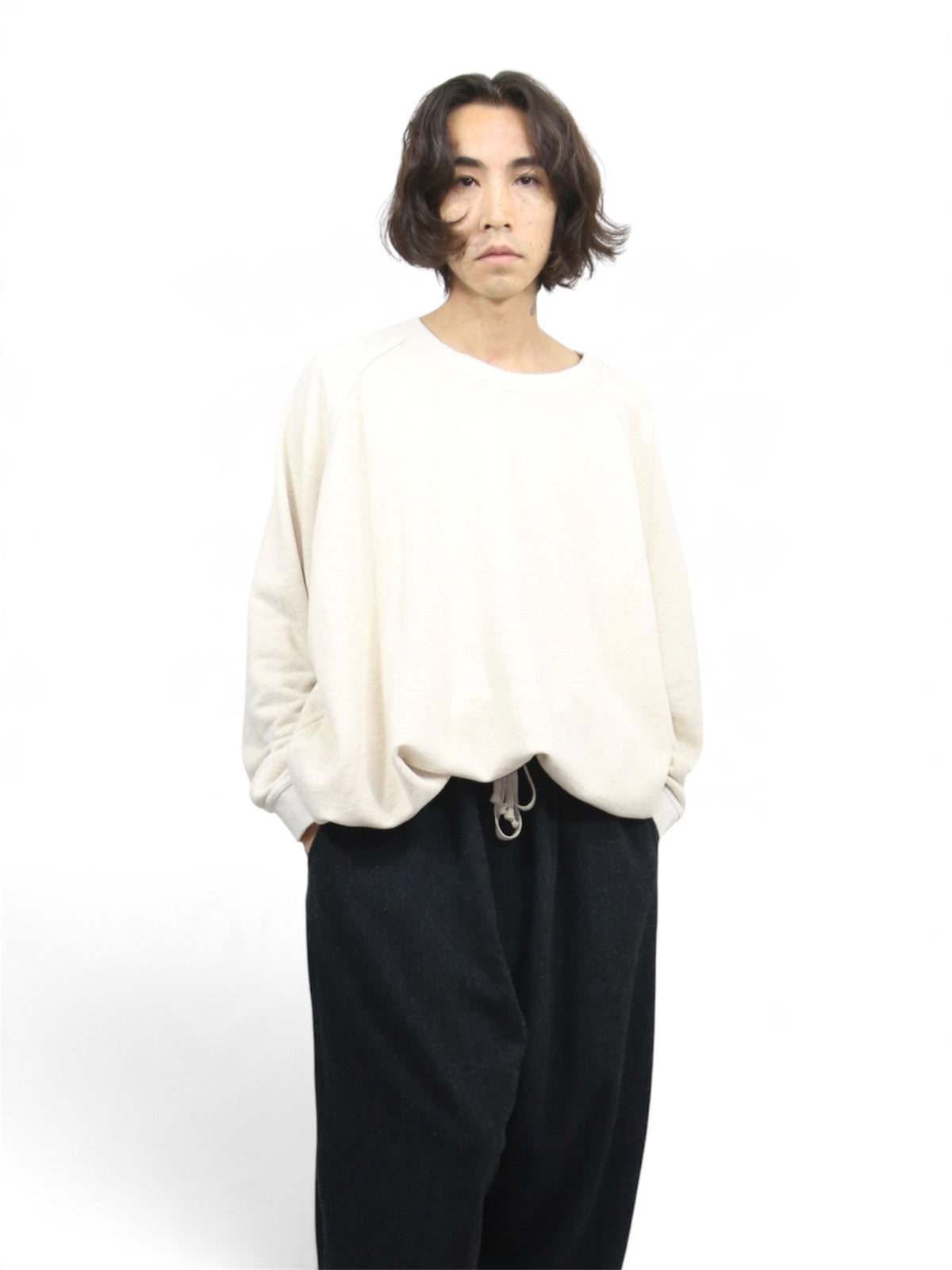 BALLOON SWEAT【O22TS5 】OATMEAL