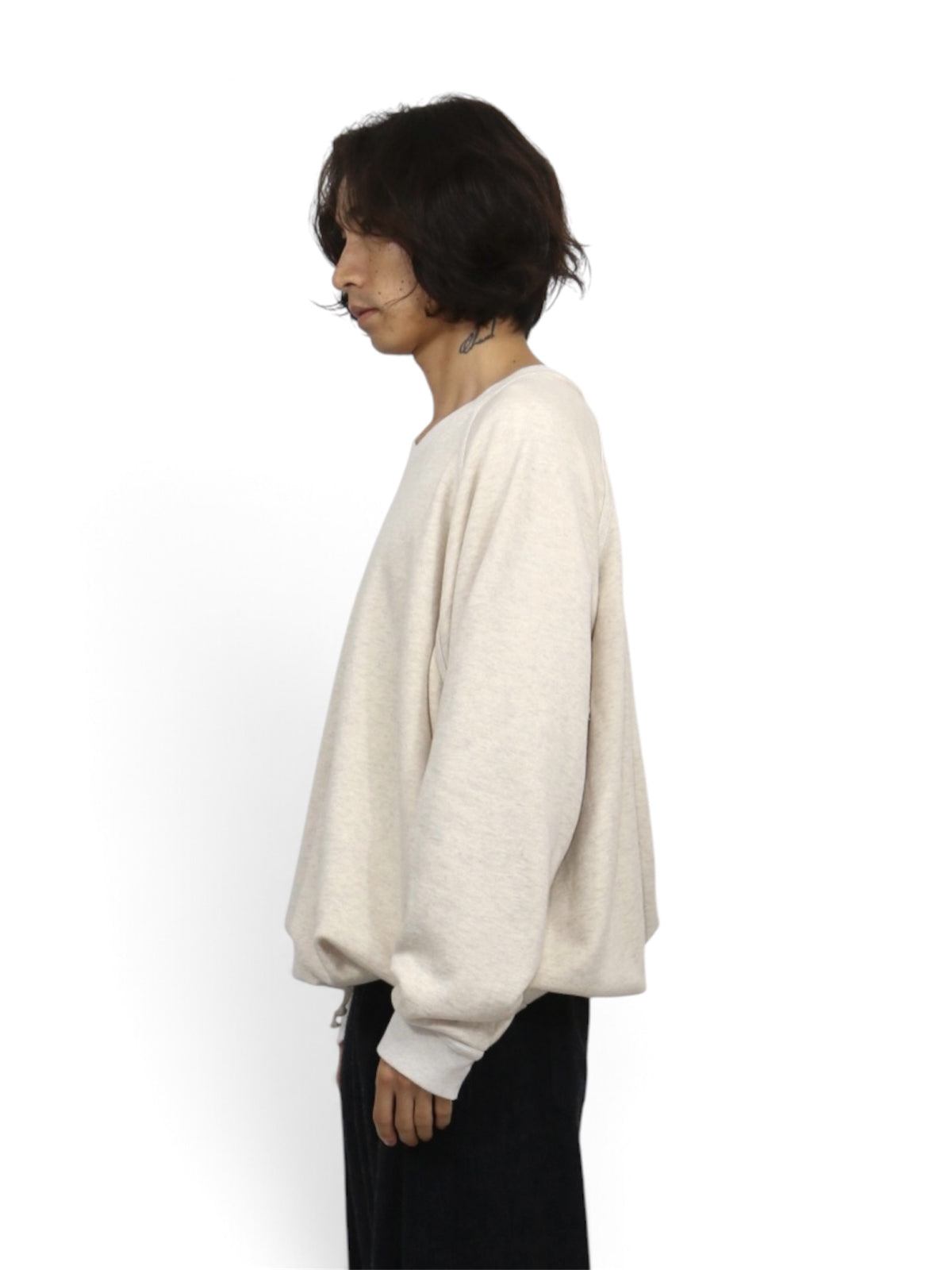 BALLOON SWEAT【O22TS5 】OATMEAL