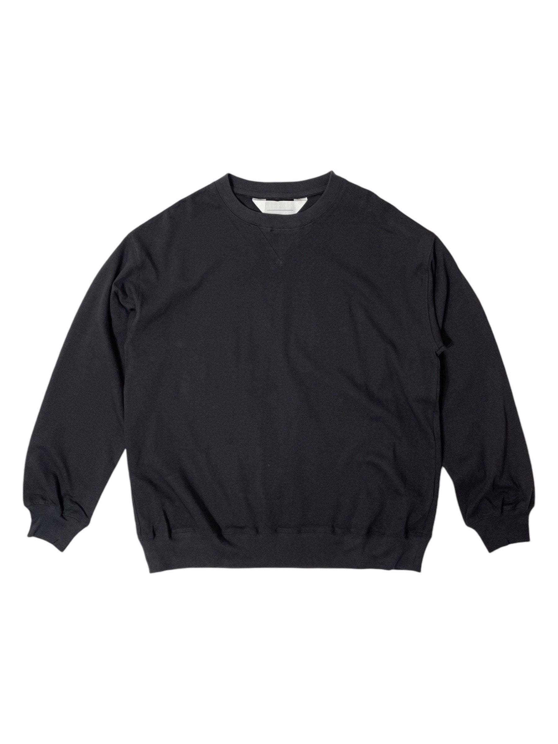 LS SWEAT TEE 【A90 】CHARCOAL